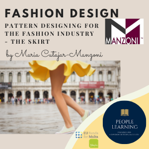 People Learning Fashion Design Pattern Designing for the Fashion Industry The skirt Course Malta Europe 1