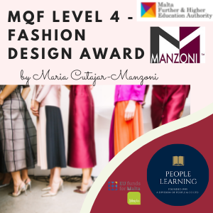People Learning Mqf level 4 Fashion Design AWARD Malta Europe3