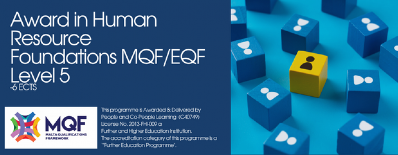 People Co ltd Award in Human Resource Foundations MQFEQF Level 5 6 ECTS Courses Malta EU 900 900px 618 241px