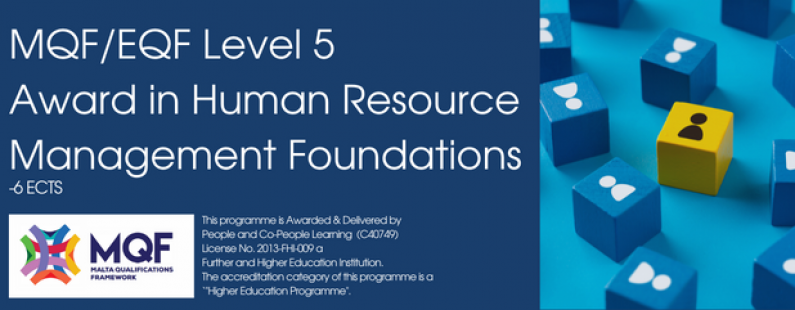People Co ltd MQFEQF Level 5 Award in Human Resource Management Foundations Courses Malta EU 900 900px 618 241px2