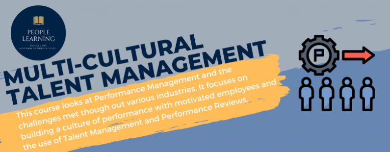 People Learning Multi Cultural Talent management course training Banner