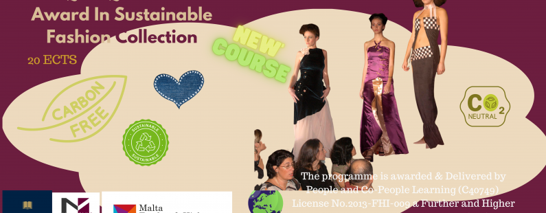 website banner Award In Sustainable Fashion Collection