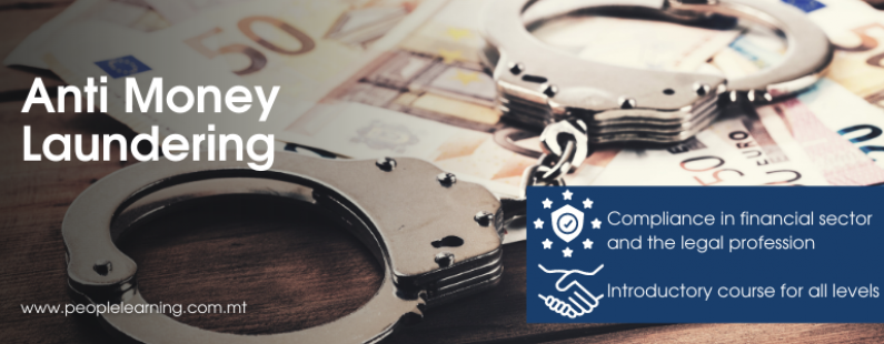 People Learning Anti Money Laundering Malta EU Banner