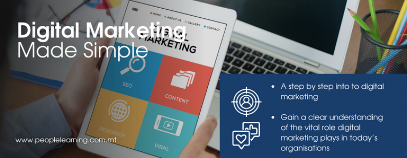 People Learning Digital Marketing Made Simple Course Malta EU