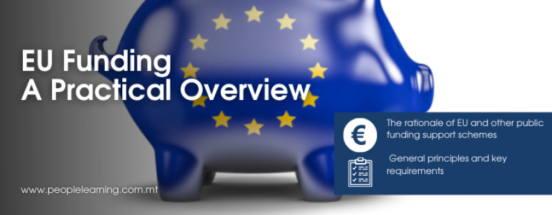 People Learning EU Funding A Practical Overview course Malta EU