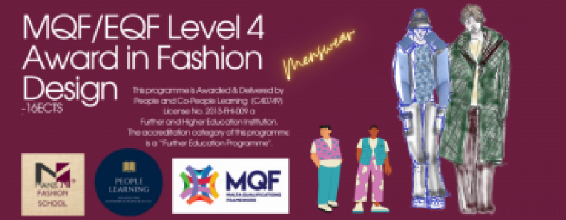People Learning Manzoni MQF level 4 menswear banner