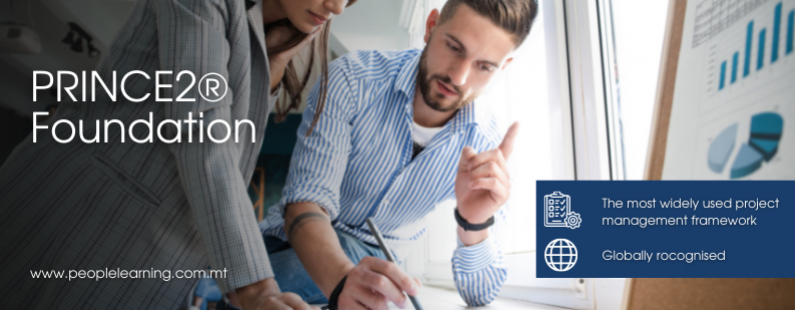People Learning PRINCE2 Foundation Course Malta EU Banner 793 x 350 px4