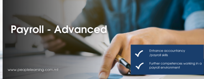People Learning Payroll Advanced learning Malta EU