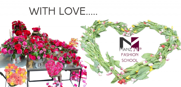 Manzoni Fashion School sustainable fashion Globally recognized Award Courses Valentines Banner