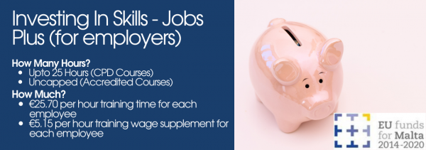 People Co ltd IIS Jobsplus funding Malta EU